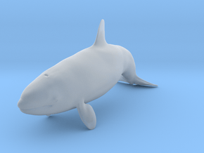 Killer Whale 1:12 Calf 2 in Clear Ultra Fine Detail Plastic