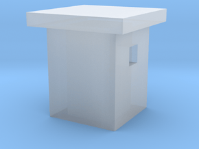 1/350 Concrete Bunker 3 in Clear Ultra Fine Detail Plastic