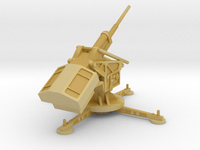 1/285 (6mm) 15cm Flak 50 Krupp in Tan Fine Detail Plastic