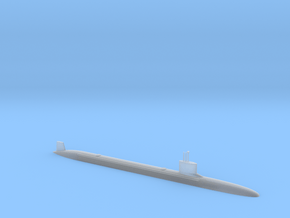  1/600 Virginia Class Submarine (Waterline) in Clear Ultra Fine Detail Plastic