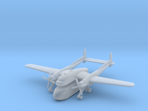 1/285 (6mm) Fairchild XC-120 Packplane (wheels) in Clear Ultra Fine Detail Plastic