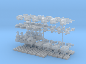 1/500 Modern Naval Weapons Pack in Clear Ultra Fine Detail Plastic