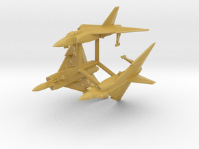 1/400 Avro Arrow II x3 in Tan Fine Detail Plastic