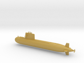 1/600 Type 091 Submarine in Tan Fine Detail Plastic
