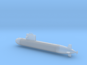 1/600 Type 091 Submarine in Clear Ultra Fine Detail Plastic