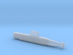 1/600 Type 209 - 1200 class submarine in Clear Ultra Fine Detail Plastic