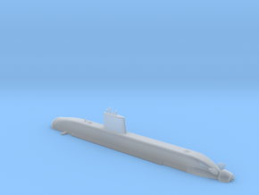 1/700 Barracuda Class Submarine (Waterline) in Clear Ultra Fine Detail Plastic