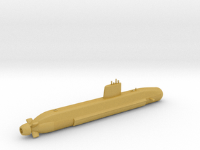 1/700 Barracuda Class Submarine in Tan Fine Detail Plastic