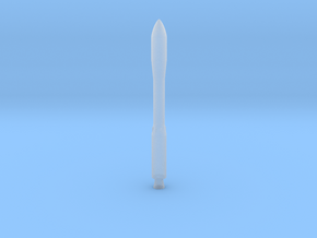 1/288 European Space Agency Vega Rocket in Clear Ultra Fine Detail Plastic