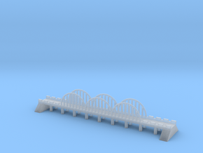 1/500 Steel Road Bridge in Clear Ultra Fine Detail Plastic