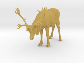 Reindeer 1:16 Standing Female 1 in Tan Fine Detail Plastic