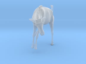 Blue Wildebeest 1:22 Juvenile descends from slope in Clear Ultra Fine Detail Plastic