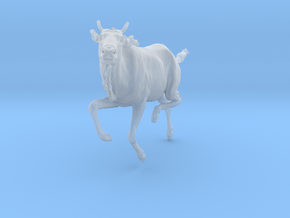 Blue Wildebeest 1:15 Swimming Juvenile 2 in Clear Ultra Fine Detail Plastic