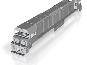 Toll Rail DK-2 Locomotive Proposal "A" in Clear Ultra Fine Detail Plastic