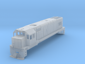 1:76 KIWIRAIL DBR Class No Sideframes Or Fuel Tank in Clear Ultra Fine Detail Plastic