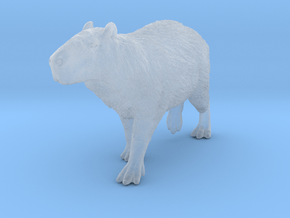 Capybara 1:48 Walking Male in Clear Ultra Fine Detail Plastic