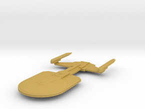 Excelsior Study I (2 nacelles) 1/7000 Attack Wing in Tan Fine Detail Plastic