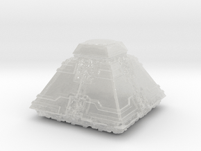 Borg Pyramid 1/15000 Attack Wing in Clear Ultra Fine Detail Plastic