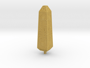 Borg Obelisk 1/100000 Attack Wing in Tan Fine Detail Plastic