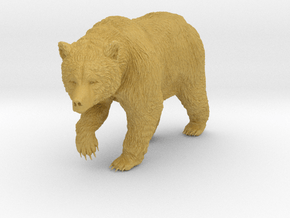 Grizzly Bear 1:9 Walking Female in Tan Fine Detail Plastic