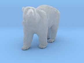 Polar Bear 1:32 Large Male in Clear Ultra Fine Detail Plastic
