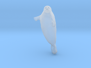 Ringed Seal 1:45 Head above the water in Clear Ultra Fine Detail Plastic
