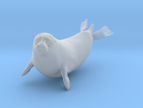 Ringed Seal 1:6 Swimming in Clear Ultra Fine Detail Plastic