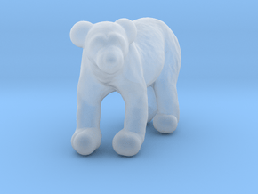 Polar Bear 1:160 Standing Juvenile in Clear Ultra Fine Detail Plastic