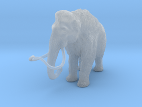 Woolly Mammoth 1:72 Standing Female in Clear Ultra Fine Detail Plastic