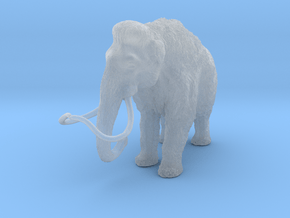 Woolly Mammoth 1:87 Standing Female in Clear Ultra Fine Detail Plastic