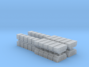 1:500_Containers [20xLD-3][20xLD-6] in Clear Ultra Fine Detail Plastic