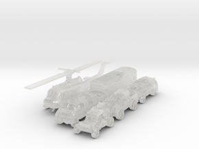 Terminator - Resistance Vehicles 1/200 in Clear Ultra Fine Detail Plastic