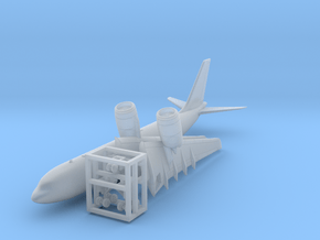 1:500 - A330-800 + Neo Engines [Sprue] in Clear Ultra Fine Detail Plastic