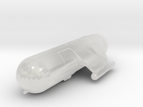 Romulan BOP (2150s) 1/1000 in Clear Ultra Fine Detail Plastic