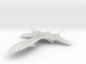X-Men Jet (Blackbird) 1/200 in Clear Ultra Fine Detail Plastic