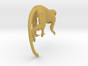 Squirrel Monkey 1:6 Female in tree 1 in Tan Fine Detail Plastic