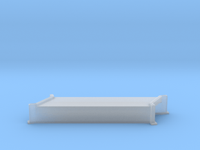 N-Scale Concrete Highway Angled Culvert in Clear Ultra Fine Detail Plastic