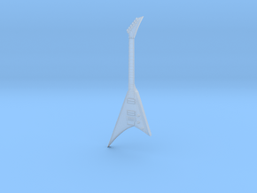 Jackson RR3 Guitar Miniature in Clear Ultra Fine Detail Plastic