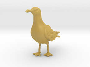 Glaucous Gull 1:22 Standing 1 in Tan Fine Detail Plastic