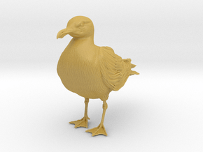 Glaucous Gull 1:6 Standing 2 in Tan Fine Detail Plastic