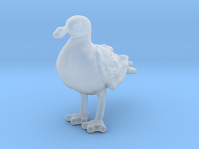 Glaucous Gull 1:32 Standing 2 in Clear Ultra Fine Detail Plastic