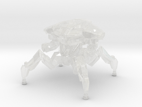 Terminator Salvation - T7-T Spider 1/56 in Clear Ultra Fine Detail Plastic