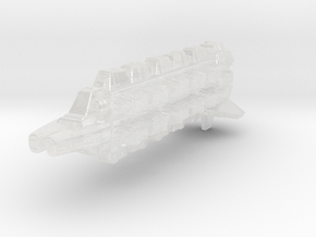 Cardassian Military Freighter 1/4800 in Clear Ultra Fine Detail Plastic