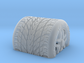 Cherry MX Tyre Keycap in Clear Ultra Fine Detail Plastic