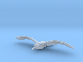 Herring Gull 1:32 Flying 1 in Clear Ultra Fine Detail Plastic