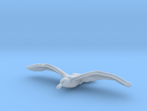 Herring Gull 1:45 Flying 1 in Clear Ultra Fine Detail Plastic