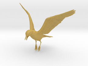 Herring Gull 1:6 Flying 2 in Tan Fine Detail Plastic
