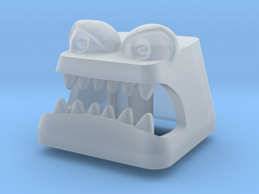 Monster Topre Keycap in Clear Ultra Fine Detail Plastic