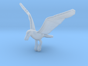 Herring Gull 1:45 Flying 2 in Clear Ultra Fine Detail Plastic