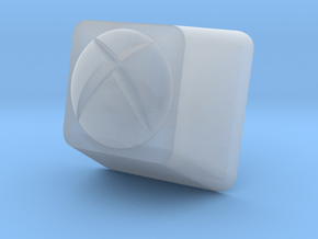 XBox One Cherry MX Keycap in Clear Ultra Fine Detail Plastic